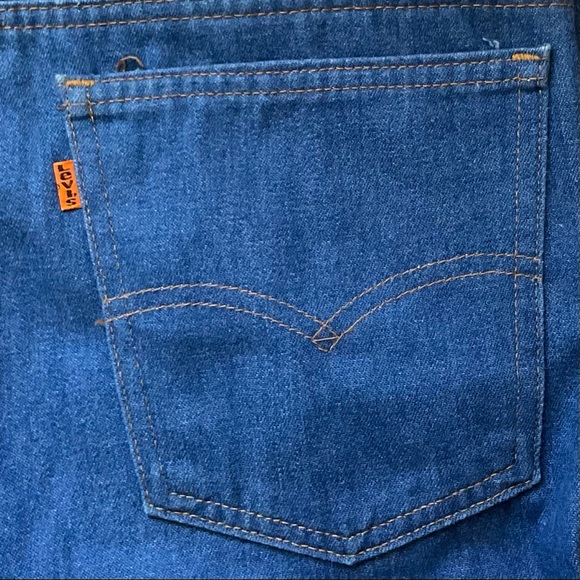 Levi's Vintage 517 Orange Tab Boot Cut Jeans 30”x30” - Picture 14 of 15